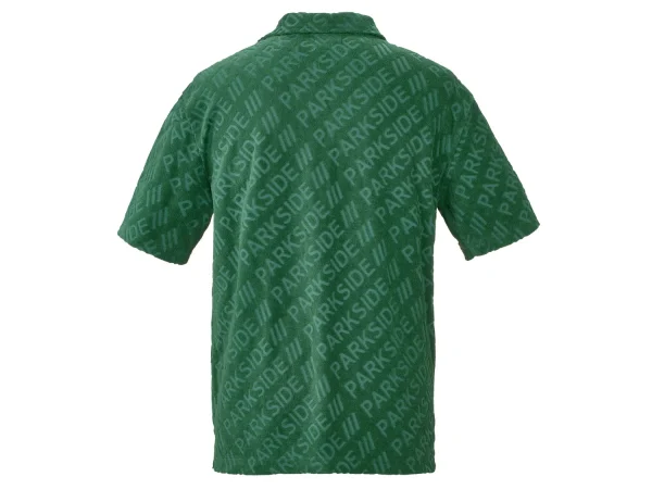 men’s terry shirt with 3D PARKSIDE logo