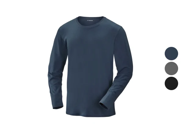 men’s long-sleeved shirt, close-fitting