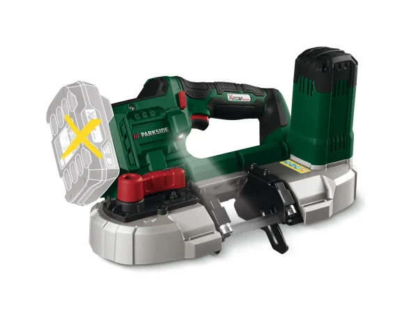 20 V cordless band saw »PMBA 20-Li A1«, without battery and charger