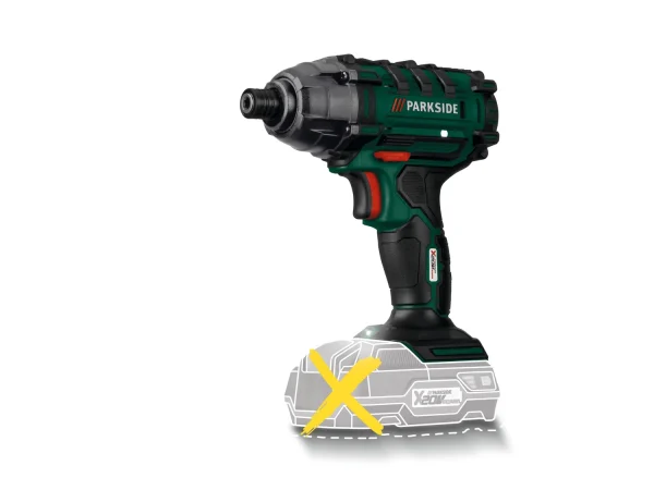 20 V cordless impact wrench »PDSSA 20-Li A1«, 1/4″, without battery and charger