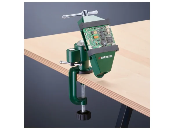 universal table vice with ball joint