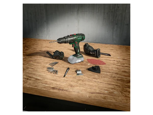 20 V cordless combination tool 3-in-1 »PKGA 20-Li C2«, without battery and charg