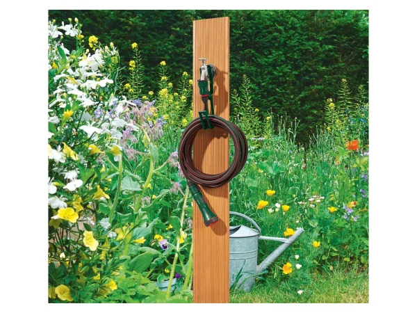 patio hose set, 7.5 m, with garden shower and wall mount