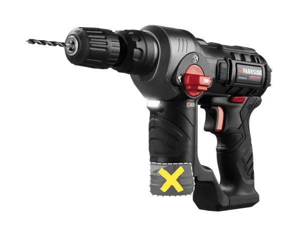 12 V cordless hammer drill »PBHAP 12 A1«, without battery and charger