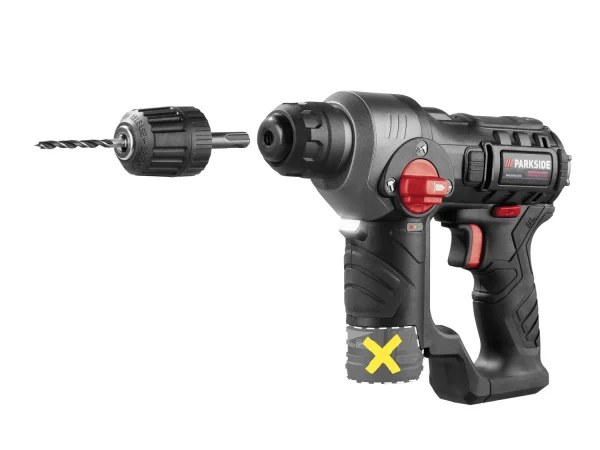 12 V cordless hammer drill »PBHAP 12 A1«, without battery and charger