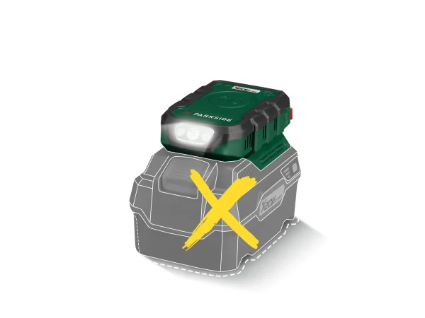 20 V battery charging adapter »PWCA 20-Li A1«