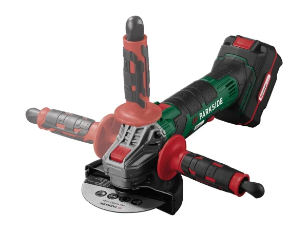 20 V / 4 Ah cordless angle grinder »PWSA 20-Li D4« starter set, with battery and charger