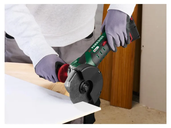 20 V / 4 Ah cordless angle grinder »PWSA 20-Li D4« starter set, with battery and charger