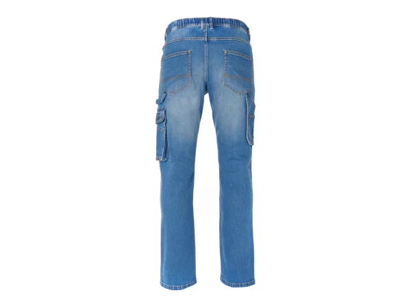 men’s denim work trousers in craftsman style