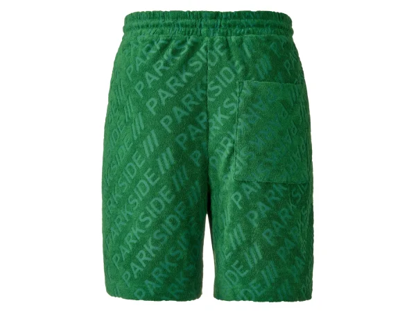 men’s terry shorts with 3D PARKSIDE logo