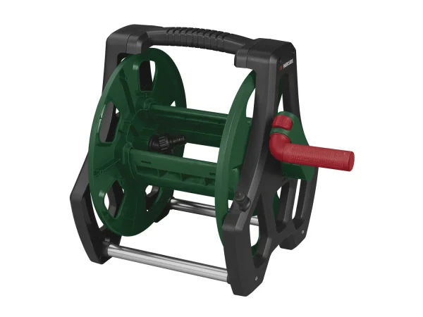 wall-mounted hose reel, 20 m, weatherproof