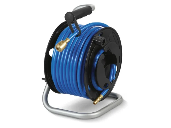 compressed air hose reel »PDST 20 A1«, 20 m, hose guide