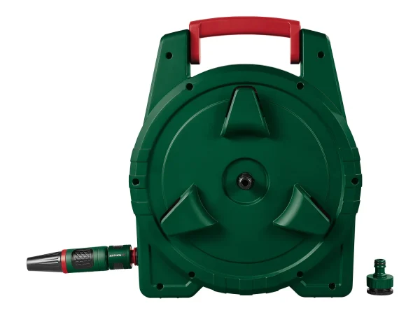 hose box, 10 m, with garden sprayer