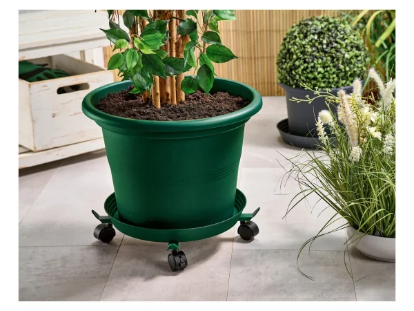 Plant trolley with telescopic extension, load capacity up to 100 kg