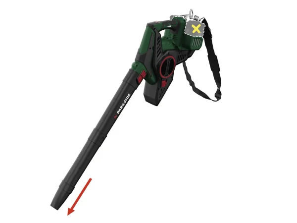 40 V cordless leaf vacuum/blower »PLSA 40-Li D2«, without battery and charger