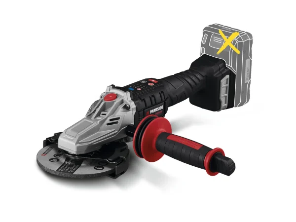 20 V cordless flat-head angle grinder »PPWSFA 20-Li A1«, without battery and charger