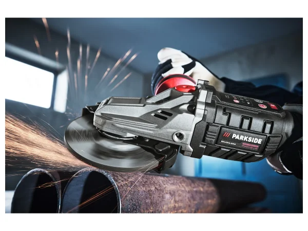 20 V cordless flat-head angle grinder »PPWSFA 20-Li A1«, without battery and charger